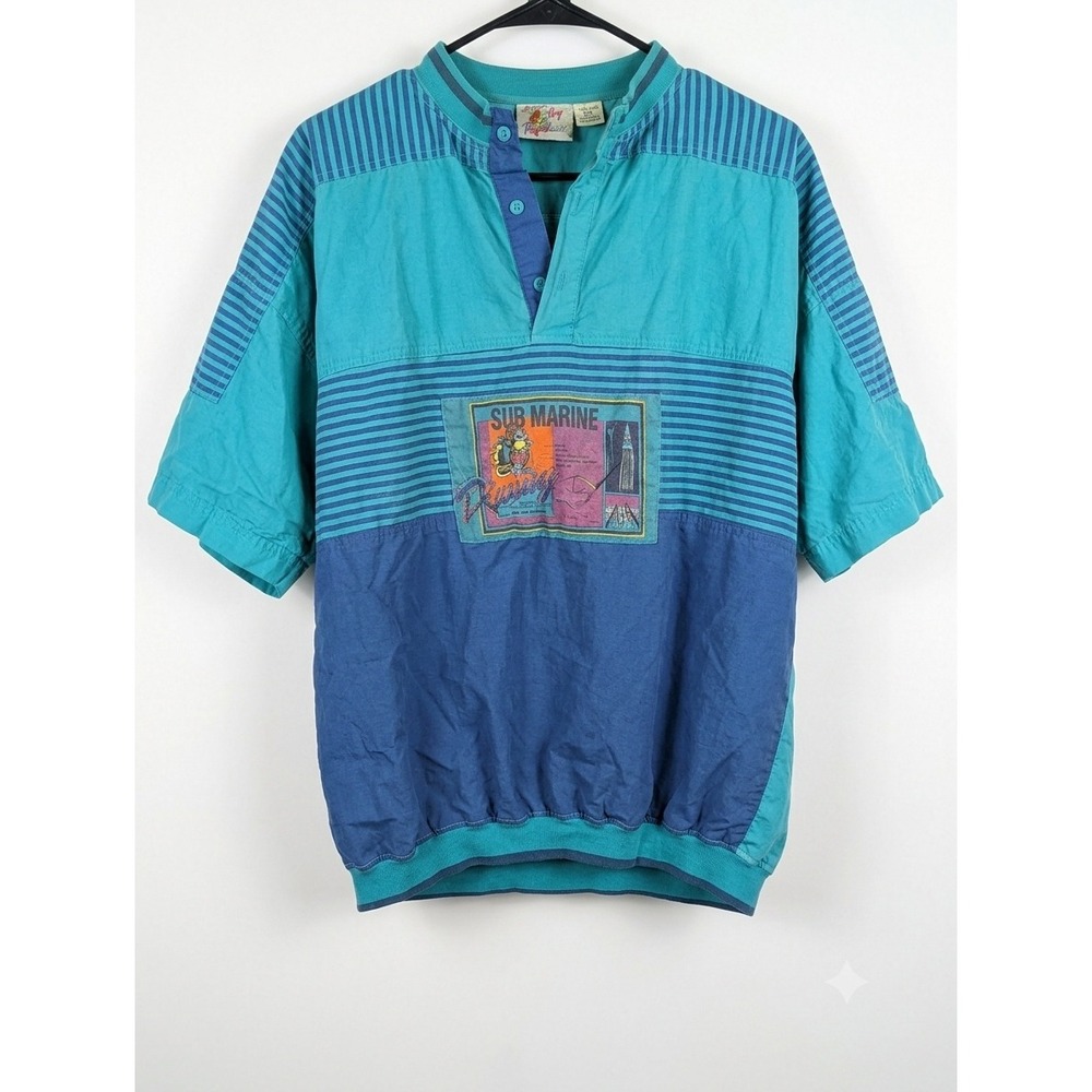 Vintage Tomtino Graphic Polo Shirt Size XL